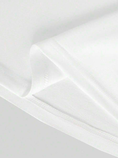 White Oversized Basic T-shirt  (Unisex)