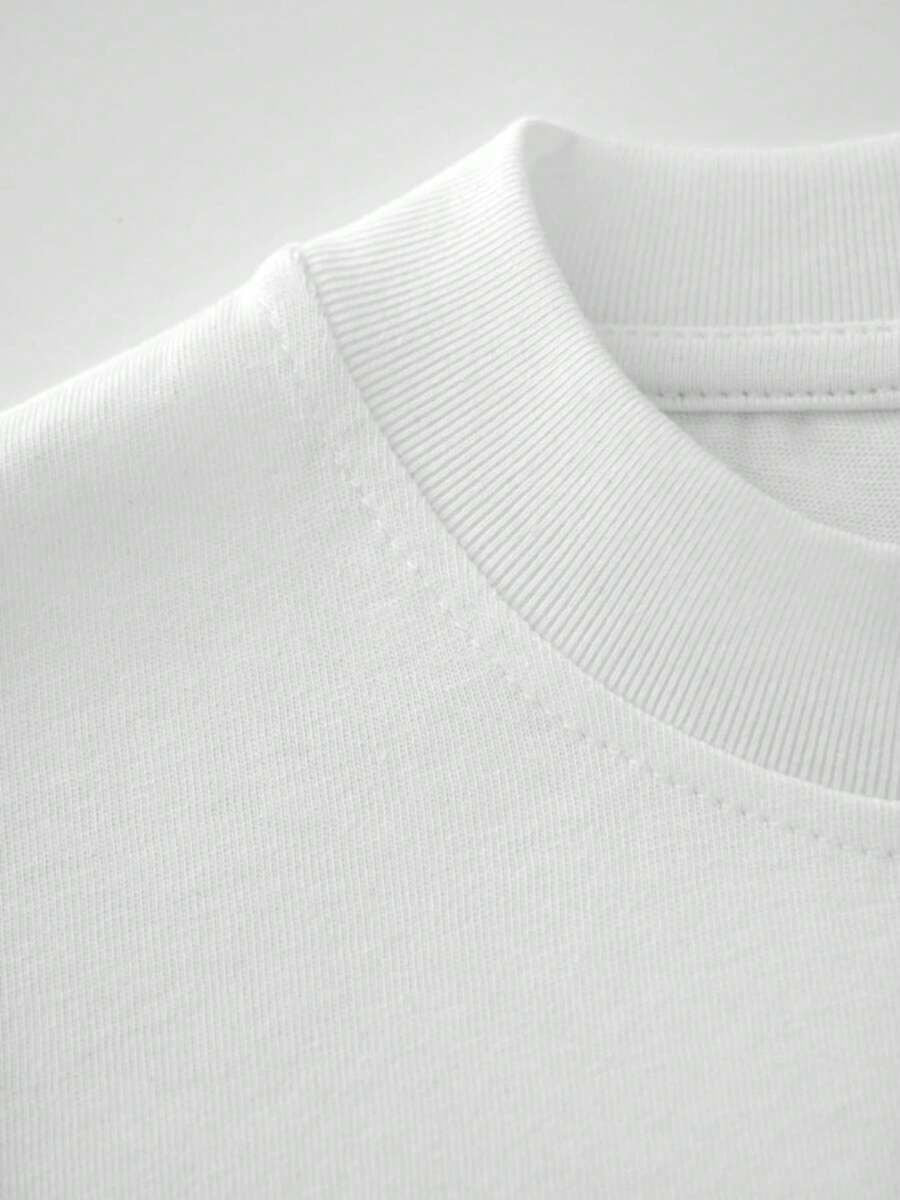 White Oversized Basic T-shirt  (Unisex)