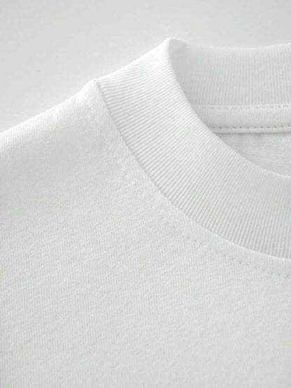 White Oversized Basic T-shirt  (Unisex)