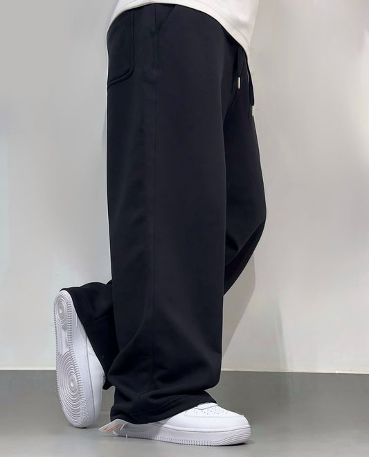 Black Basic Baggy sweatpants (Unisex)