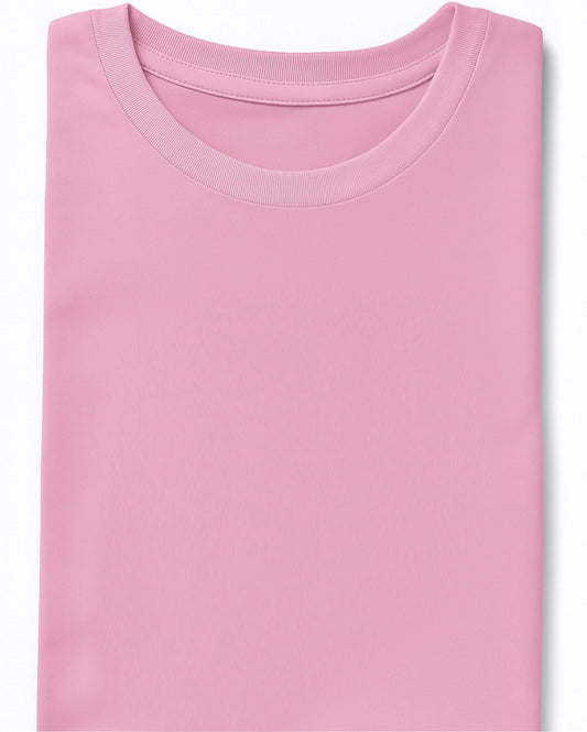 Pink Oversized Basic T-shirt (Unisex)