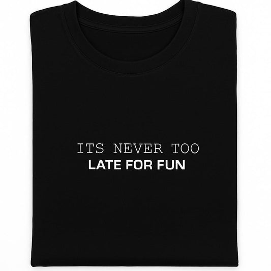 Black Printed Oversized Basic T-shirt (Unisex)