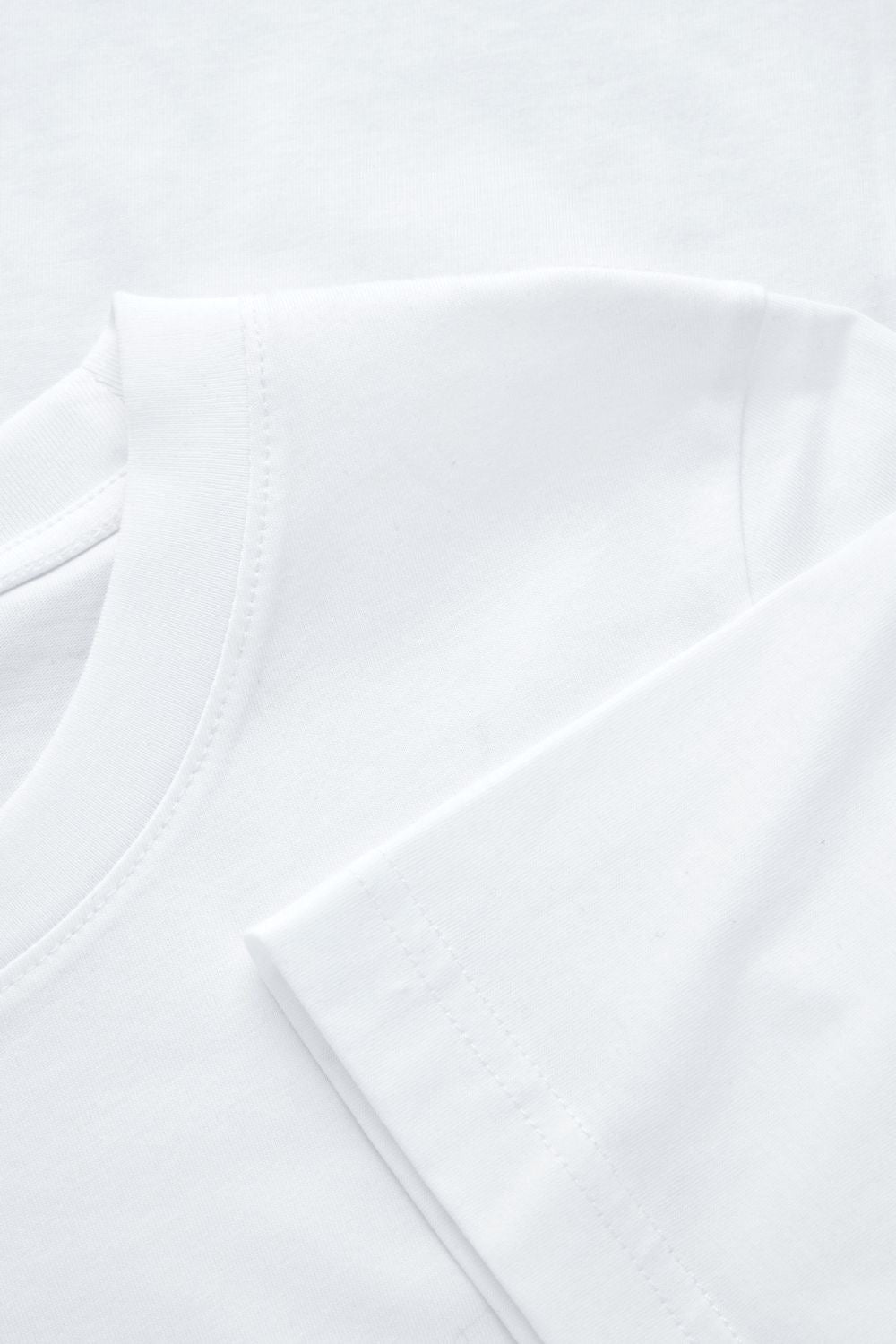 White Oversized Basic T-shirt  (Unisex)